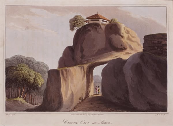 Iconografia Camoniana -  A Gruta de Camões, em Macau