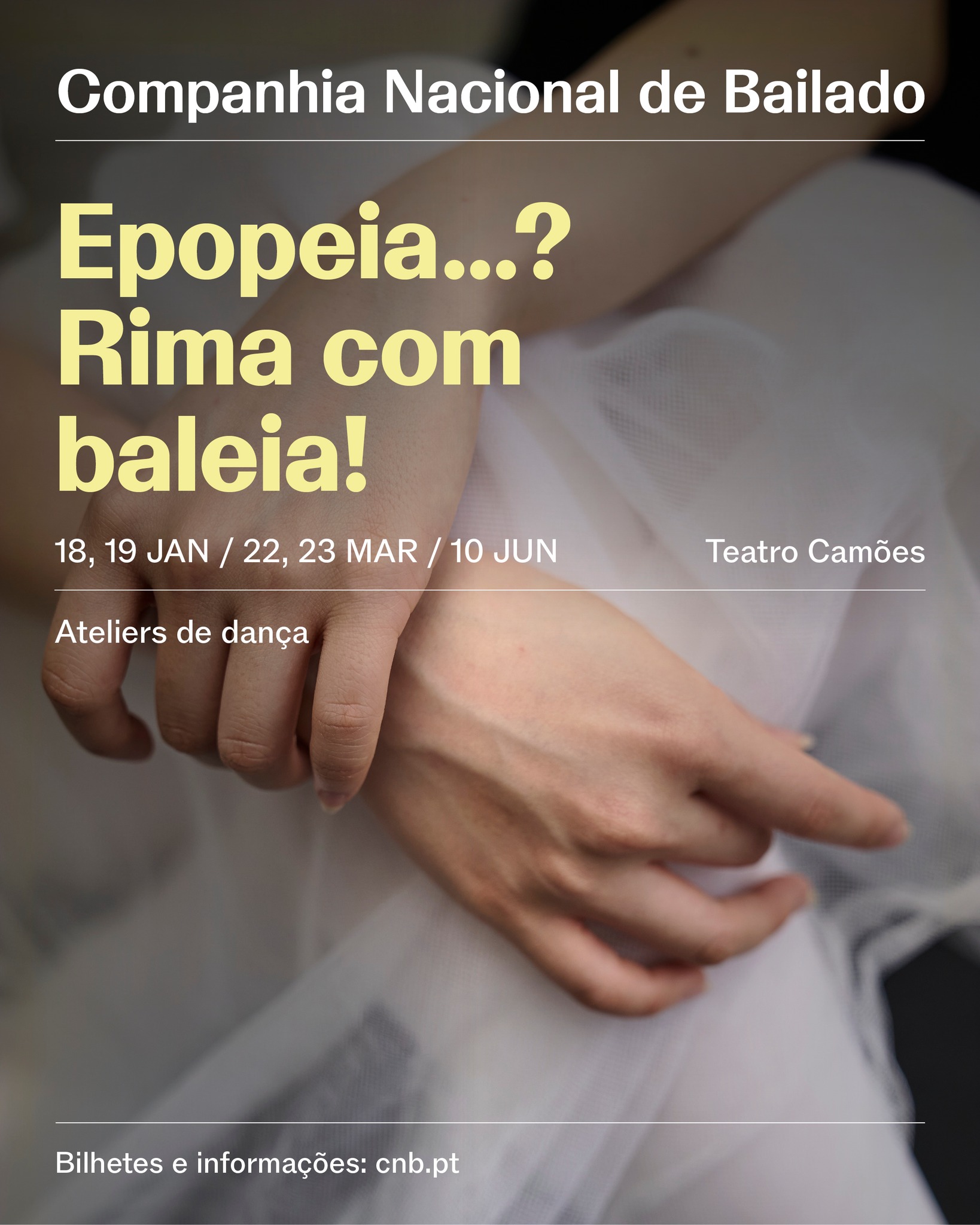 Epopeira...? Rima com baleia!