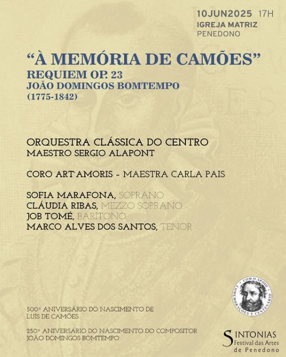 Requiem op.23, À Memória de Camões -  Concerto 10 de junho de 2025