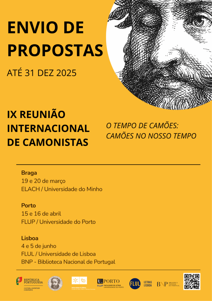 Envio de Propostas - IX Reunião Internacional de Camonistas