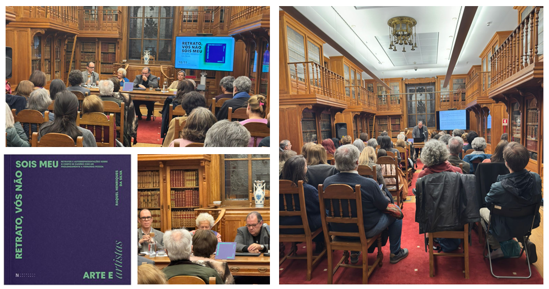 “Retrato, vós não sois meu” – Raquel Henriques da Silva apresenta novo livro na Imprensa Nacional