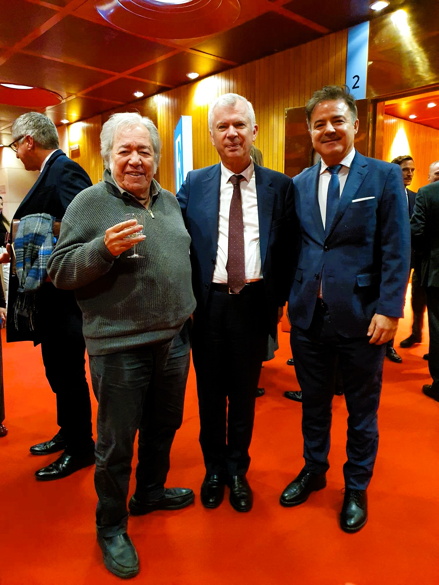 Sérgio Godinho, José Augusto Cardoso Bernardes, Alberto Santos
