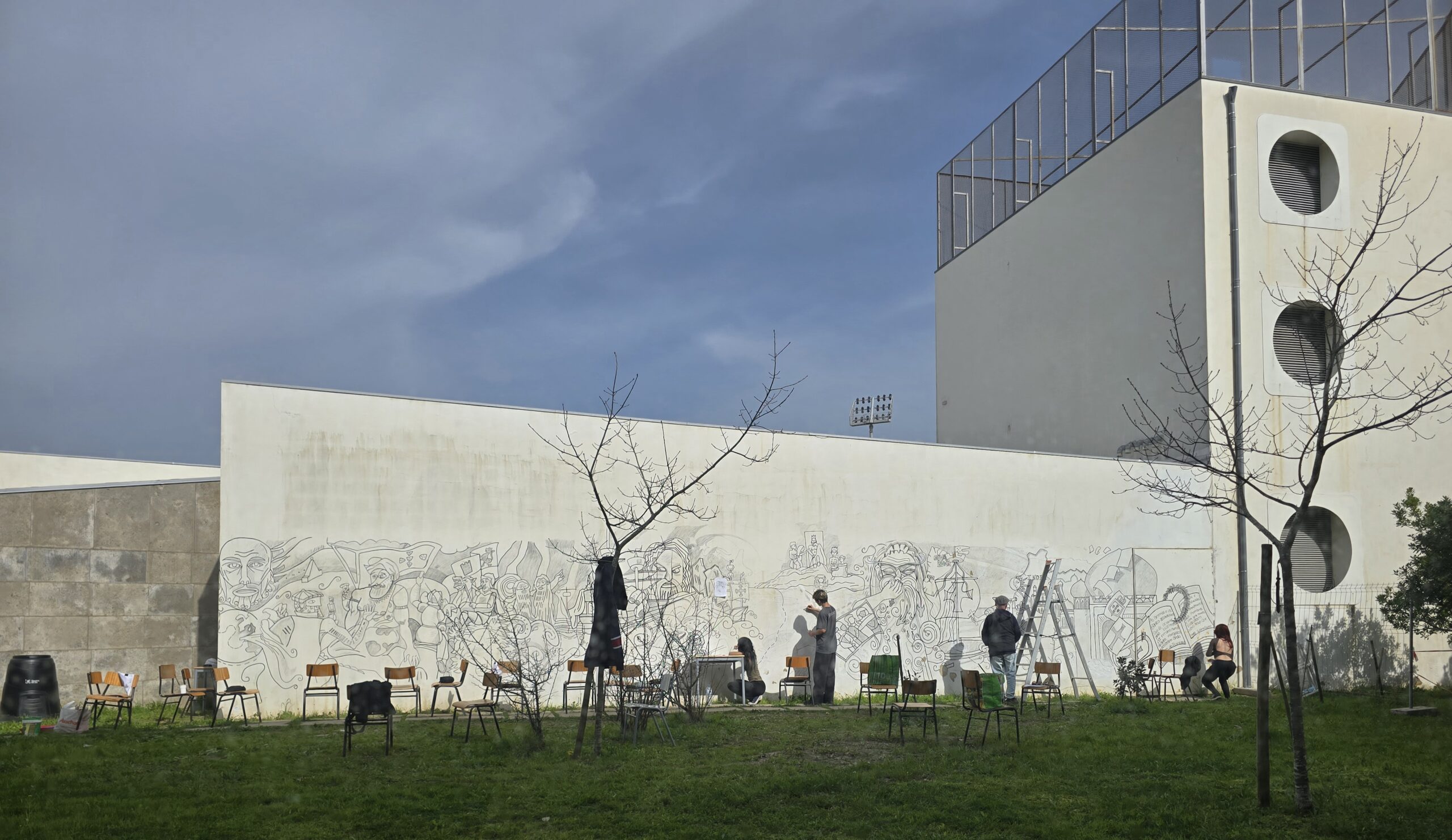Painel Coletivo / Pintura Mural - 