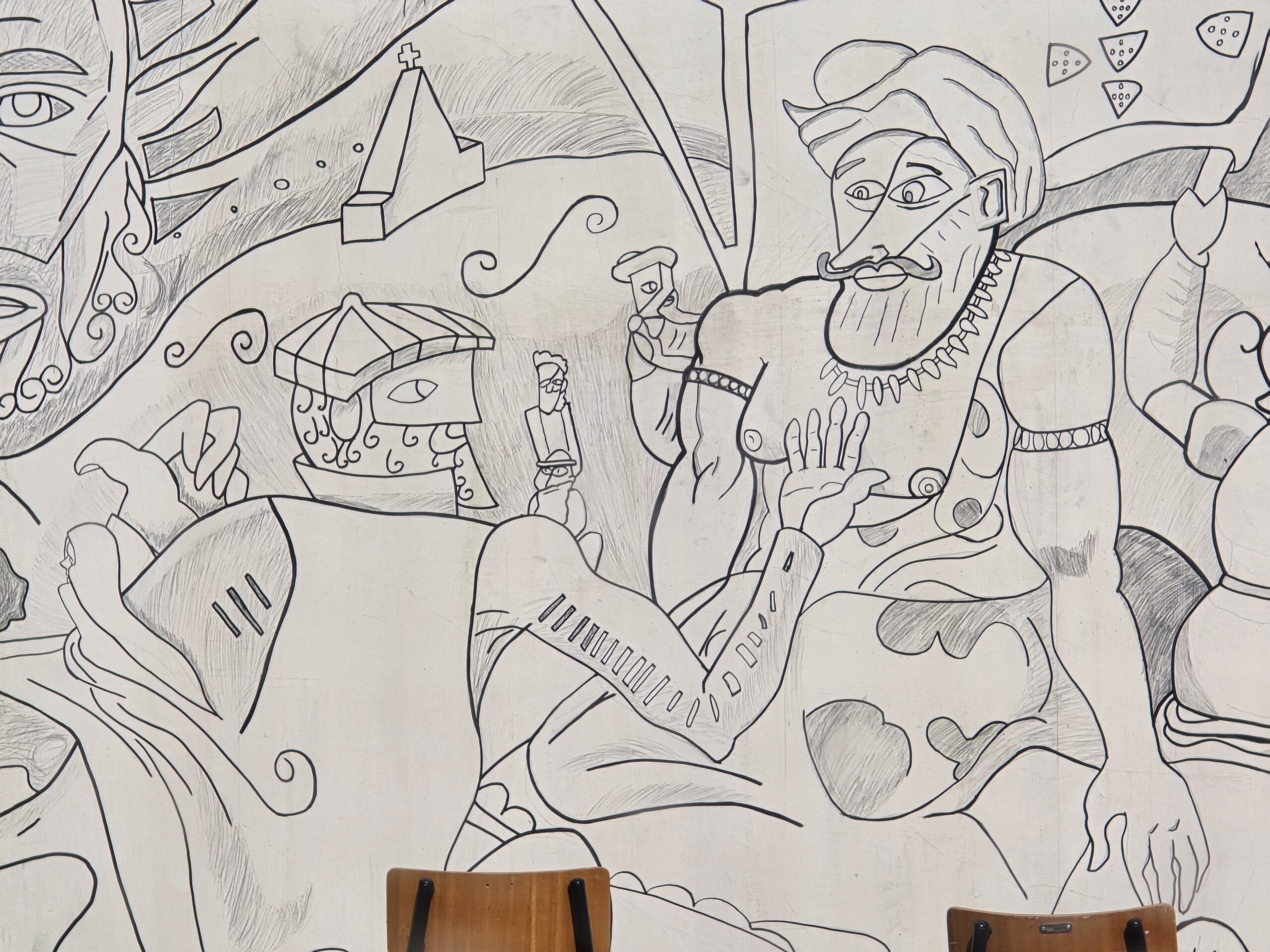 Painel Coletivo / Pintura Mural - 