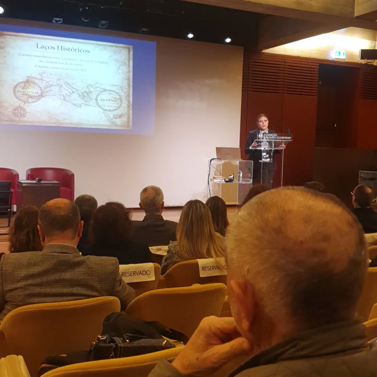 Lançamento na Gulbenkian da tradução para arménio de 