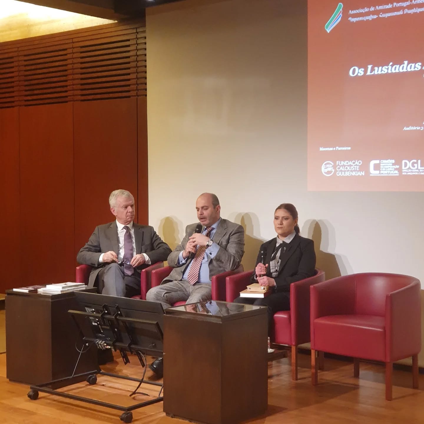 Lançamento na Gulbenkian da tradução para arménio de 