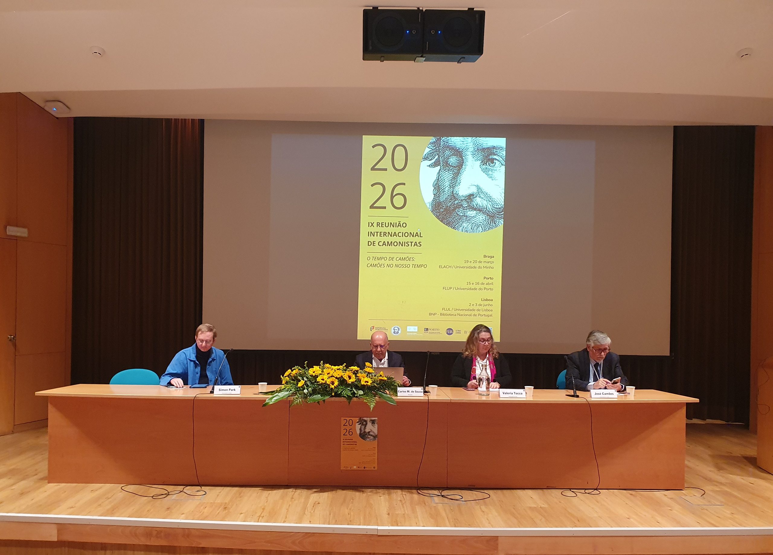 Encerramento da etapa de Braga da IX Reunião Internacional de Camonistas