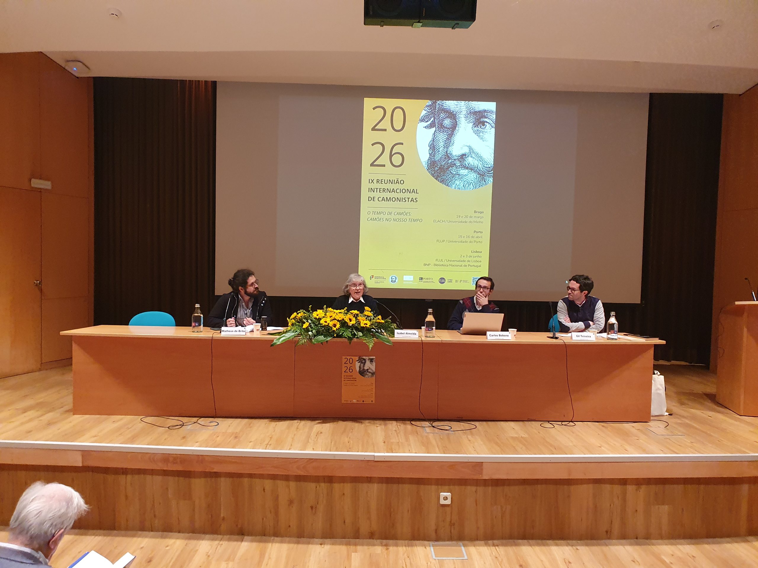 Encerramento da etapa de Braga da IX Reunião Internacional de Camonistas