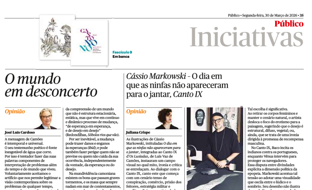 Artigos de opinião no Público evocam Camões