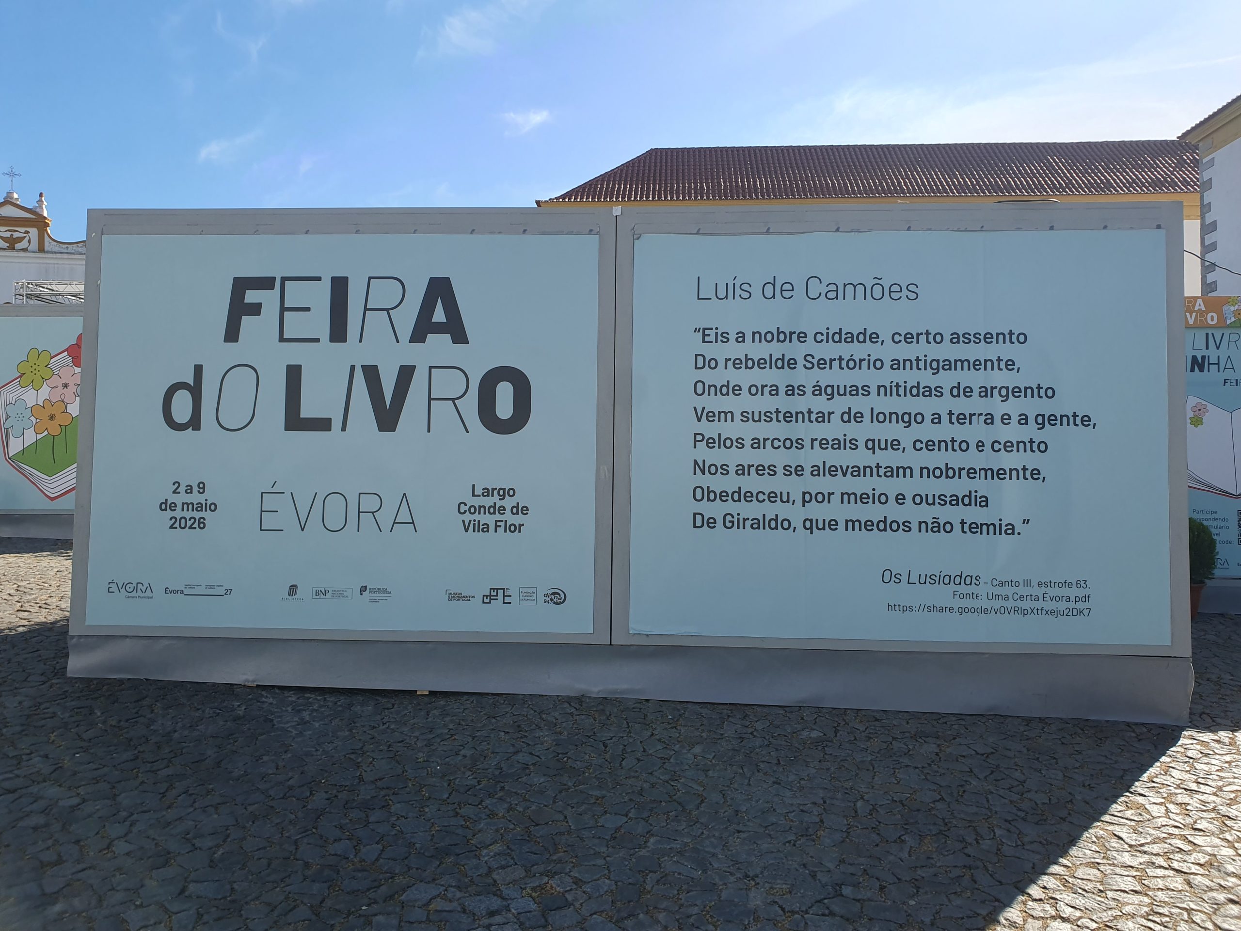 Évora dedica 