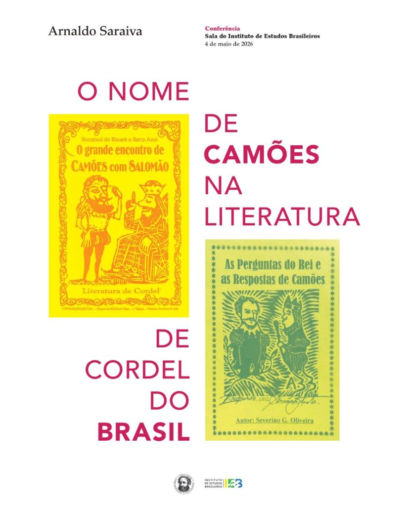 Conferência "O nome de Camões na literatura de cordel do Brasil"
