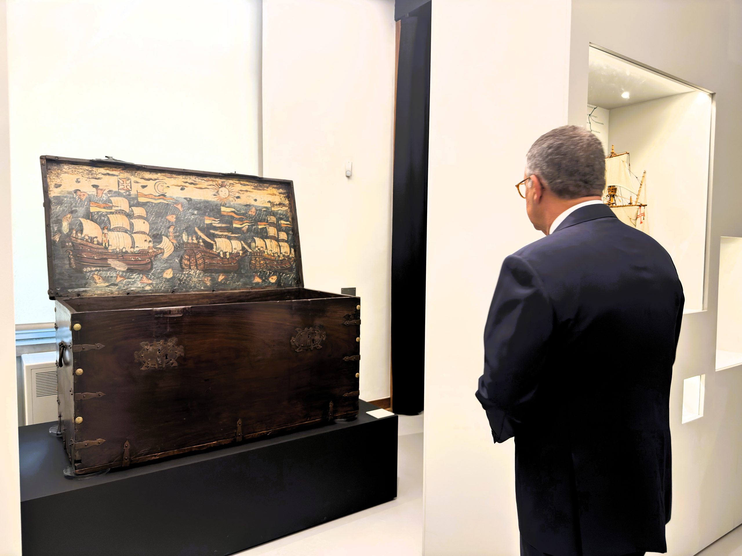 António José Seguro visita as exposições sobre Camões