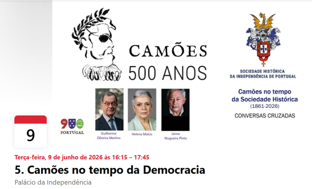 “Conversas Cruzadas - Camões no Tempo da Democracia"