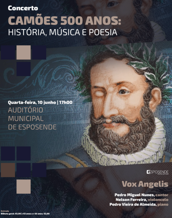Camões 500 Anos: História, Música e Poesia em Esposende