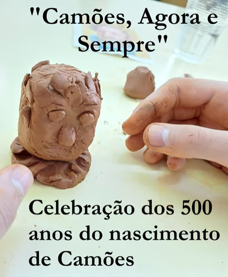 Agrupamento de Escolas de Mora cria 500 bustos de Camões